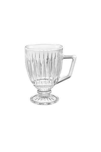 Madame Coco Annecy Set of 4 Teacups - Transparent - 190 ml