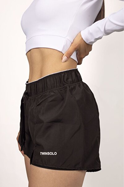 TWINSOLO İçi Taytlı Rahat Spor Şortu-fıghter Shorts