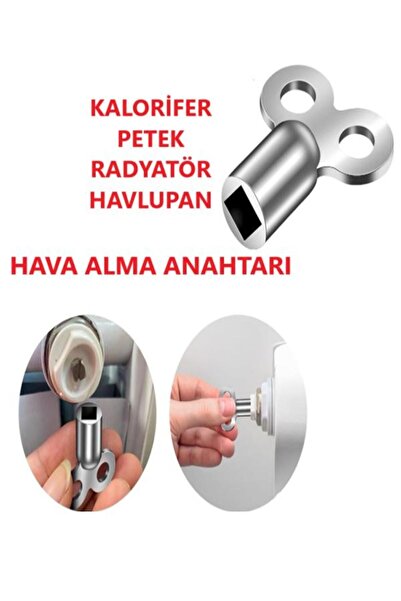Speed Out Anahtar Petek Radyatör Hava Alma Anahtarı Havlupan Purjör Kalorifer...