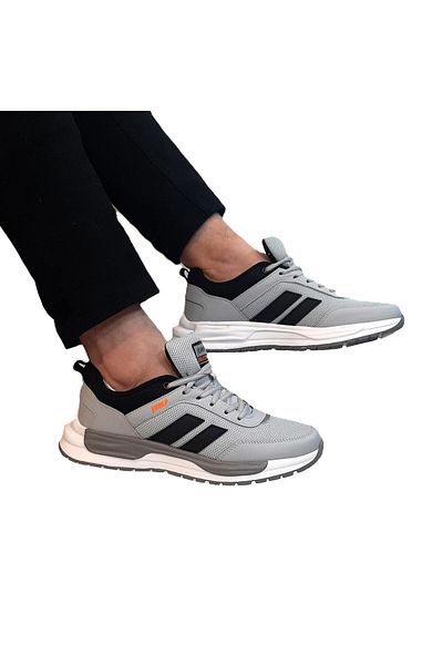 Jump 30601 Gray Memory Memory Orthopedic Lightweight Sneakers