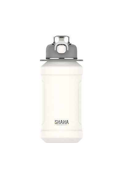 SHAHA SPORT VACCUM BOTTLE 1.0L WHITE