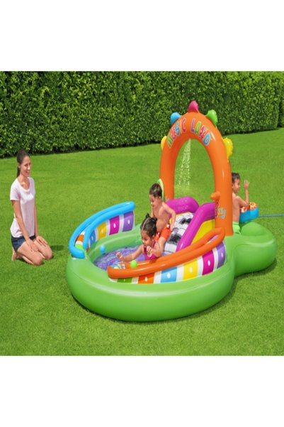 BESTWAY 9'8" X 6'3" X 54"/2.95M X 1.90M X 1.37M مركز ألعاب Sing 'N Splash 26-53117