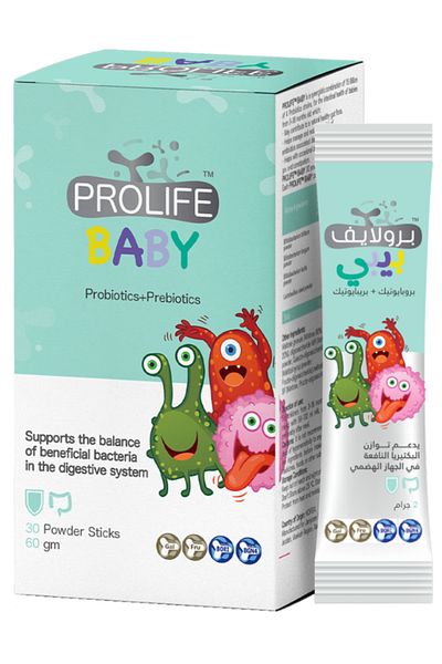 JP Nutraceuticals برولايف بيبي 30 كيس