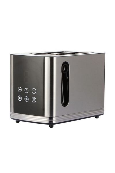 HOMİX 850W 2-Slice Digital Control Toaster - 2 Years Warranty