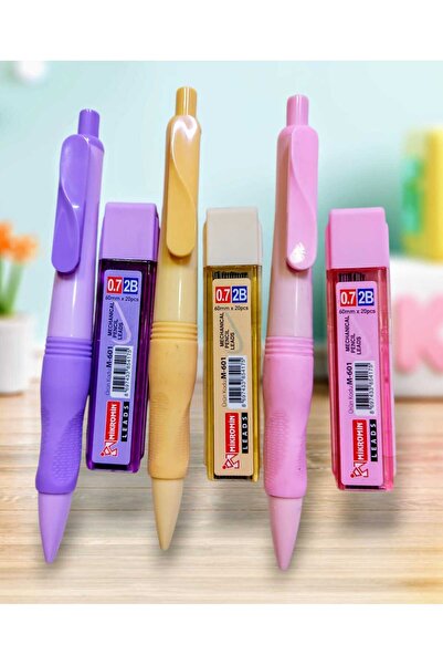 izmir yazici servis Versatil 0.7 Uçlu Kurşun Kalem Ve Uç Seti Sağ El Sol El K...