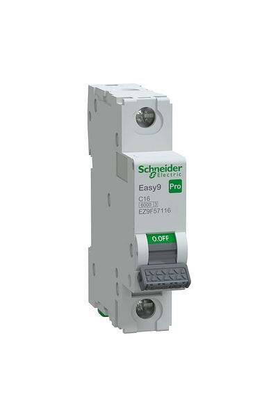 Schneider Electric Ez9F57116 1X16A C 6Ka Automatic Fuse Easy9 Pro
