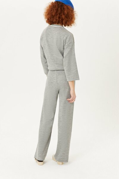 Rue Studio Πλεκτό παντελόνι με φαρδιά κοπή