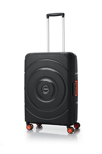 American Tourister CICURITY HARD SPINNER MEDIUM  68 CM BLACK TSA