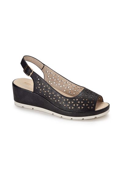 BATA Comfit Casual Wedge Slingback Sandals