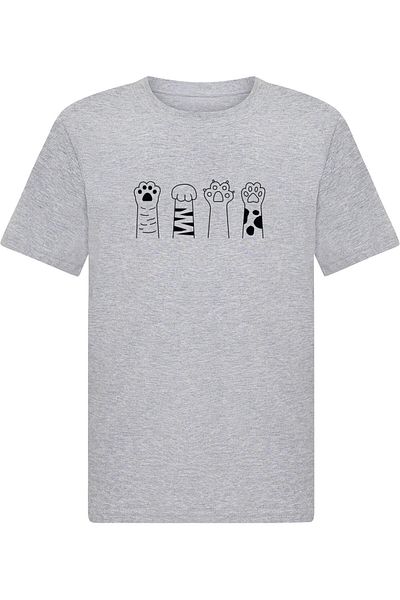 Merchcode Kids Cat Paws -  Basic Tee