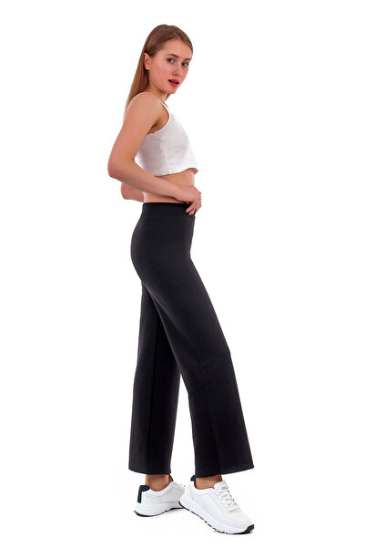 Almila High Waist Elastic Lycra Trousers 4081