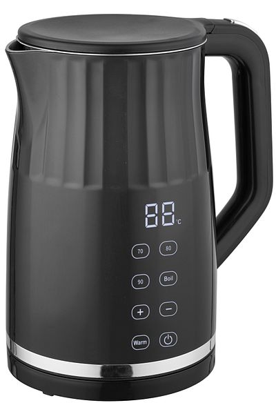 Koolen ELECTRIC SMART KETTLE WITH DIGITAL DISPLAY 1.7L BLACK .