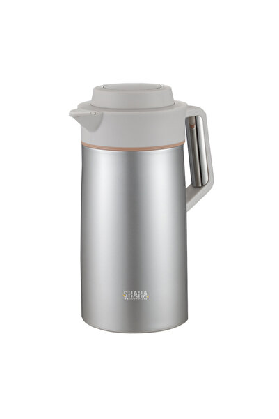 SHAHA STAINLESS STEEL V.FLASK 1.5 L BRUSH METALLIC STEEL