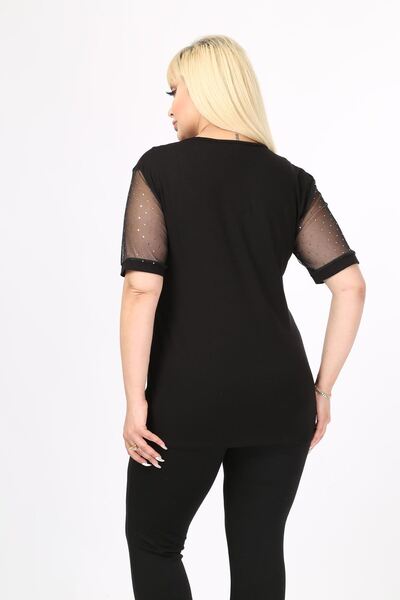 Moday Μπλούζα με κοντό μανίκι μεγάλου μεγέθους 2D-17871