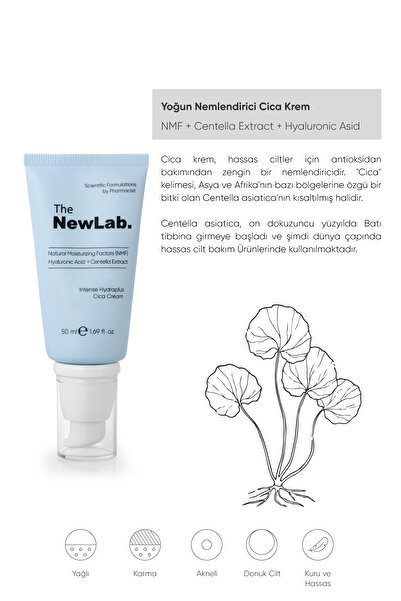 The NewLab Tüm Ciltler Için Nemlendirici Bakım Seti