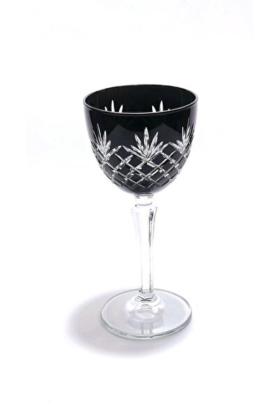 Kristal Market Crystal Footed Tassel Patterned Luxury Goblet