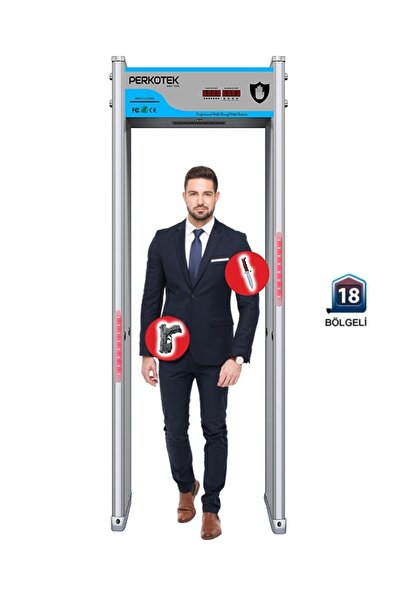 PERKOTEK SEC 725 18 Bölgeli Kapı Dedektörü
