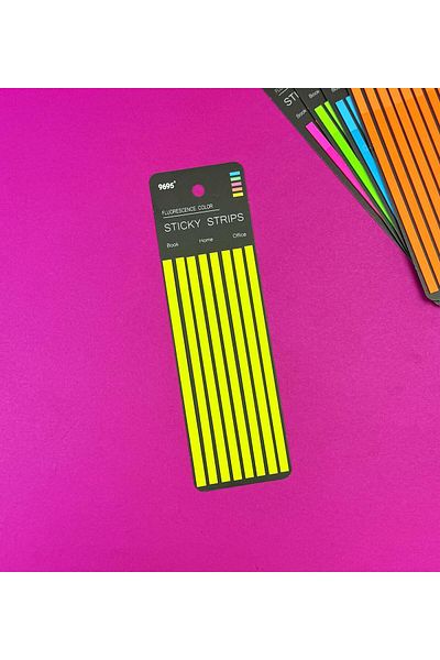 Gift Moda Colorful Thin Long Strip Post-it Bookmark