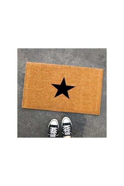 DefLife Home Star Door Front Koko Doormat