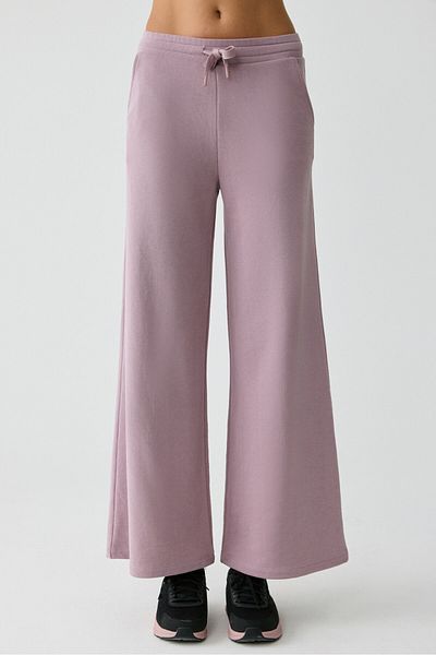 Urban Beat TIJANA Damen-Jogginghose mit elastischem Bund und weitem Bein, Relaxed Dusty Rose