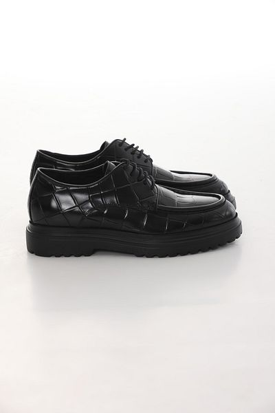 Faruk balkanas Paulo Model Crocodile Genuine Leather Casual Shoes