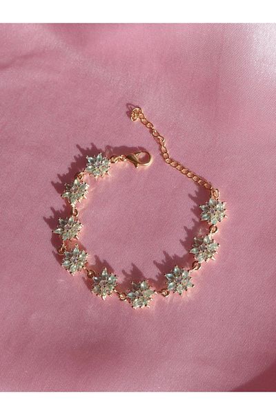 Reorah Collection Blue Snowflake Bracelet-Blue Snowflake Bracelet