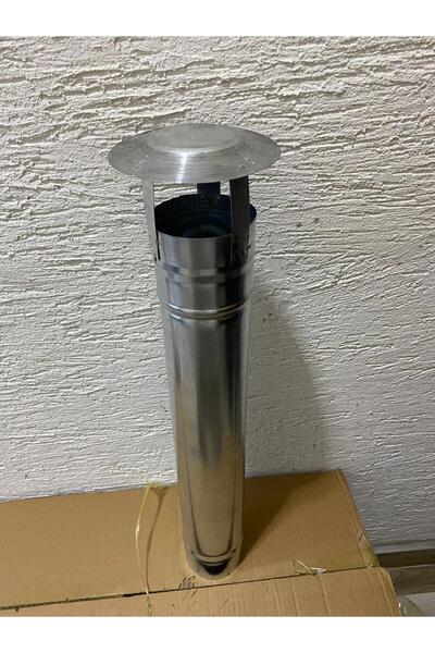 Genel Markalar Semaver Borusu Kamp Soba Borusu 8x50 Tacı Ile Berabe