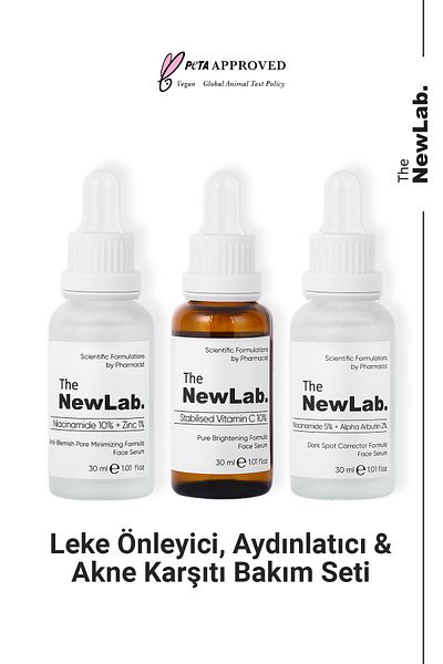 The NewLab Anti-Blemish and Acne, Skin Brightening Care Set