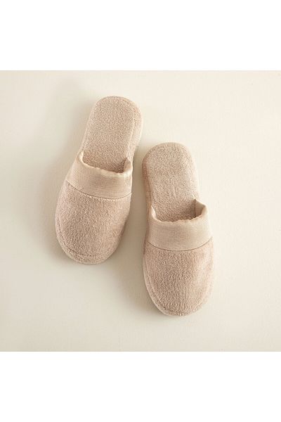 Chakra Floss Unisex Slippers Beige