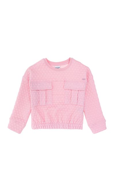 U.S. Polo Assn. Pink Sweatshirt for Girls 50290726 -Vr041