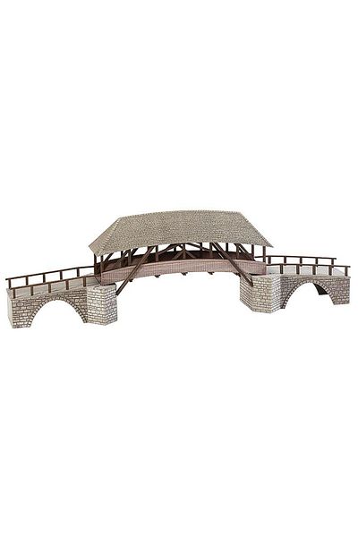 Faller 120494   1/87 Old Wooden Bridge Unassembled Plastic Model