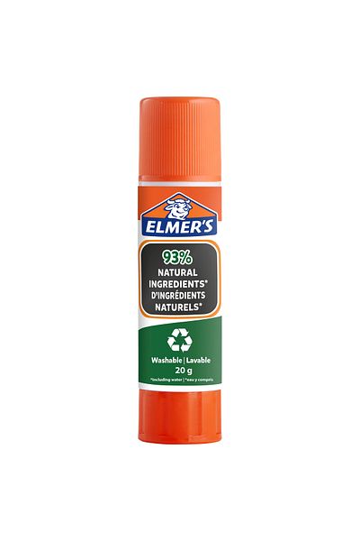 Elmers SCHOOL GLUE STICK 8G DISP 24PCS