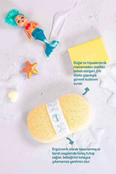 Balmy Bebek Banyo Süngeri