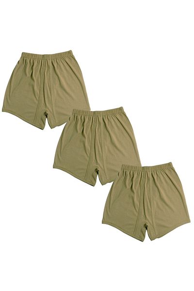 Wolftrap Tactical Σετ 3 Military Boxer και εσώρουχα - Σετ 100% βαμβακερό Don για τους νέους