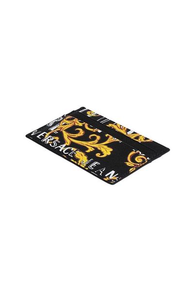 VERSACE JEANS COUTURE 74ya5pb2-zp203-g89 Suport pentru carduri pentru bărbați
