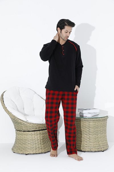 ELİTOL FLEECE PAJAMA SET