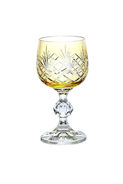 Kristal Market Bohemia Kristal Püskül Desenli Kristal Ayaklvıkahve Yanı Lüks ...