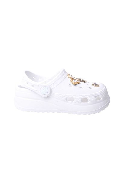 Twingo 205 White Girl's Slippers