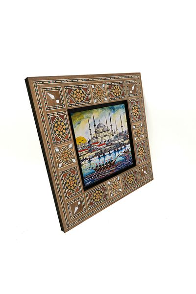 Sadrazam Masa MDF imprimata Moscheea Sultanahmet 20x20 Krt-14