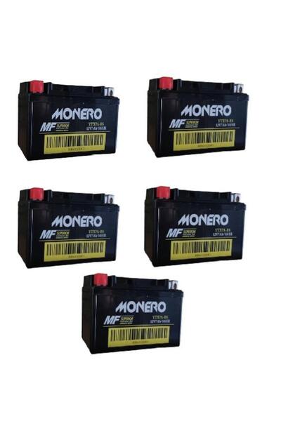 monero YTX7A -7 ALÇAK SCOOTER AKÜ 5'Lİ PAKET EBATLAR: 150*87*94mm