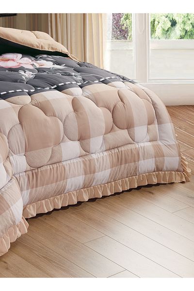Generic Comforter Set 4 Piece Single Size Elegant Bedspread Lightweight Comforter Suitable for All Seasons