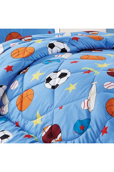Generic 3 Piece Single Crib Bedding Set, Lightweight Comforter, Suitable for All Seasons