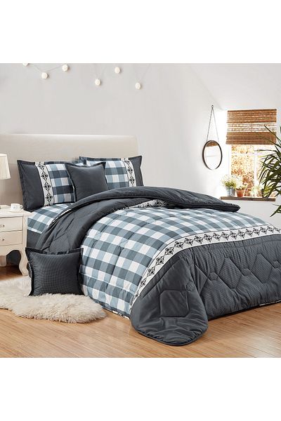 Generic Comforter Set 4 Piece Single Size Elegant Bedspread Lightweight Comforter Suitable for All Seasons