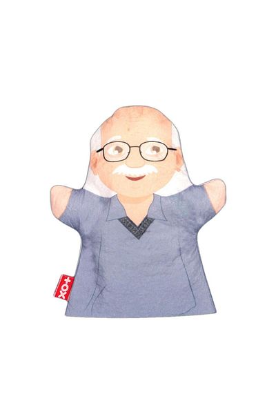 Tox Grandpa Family Members Felt Hand Puppet T337, Educational Toy