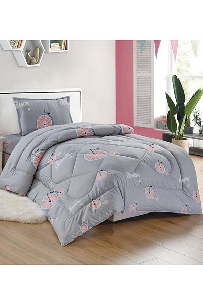 Generic 3 Piece Single Crib Bedding Set, Lightweight Comforter, Suitable for All Seasons