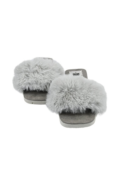 Sia Çanta SİA ÇANTA EVA TABAN HALI TERLİĞİ KÜRKLÜ SÜSLÜ SADE VE GÖSTERİŞLİ KADIN TERLİK