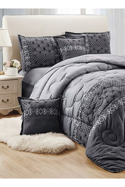 Generic Comforter Set 4 Piece Single Size Elegant Bedspread Lightweight Comforter Suitable for All Seasons