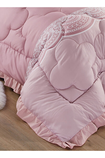 Generic طقم لحاف مكون من 4 قطع بمقاس واحد، ملاءة سرير أنيقة وخفيفة الوزن، مناسب لجميع المواسم