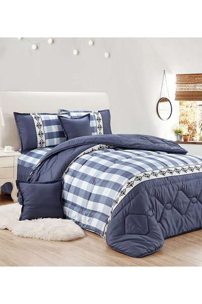 Generic Comforter Set King Size 6 Pieces Comforter Set Twin Unisex Bedding Set