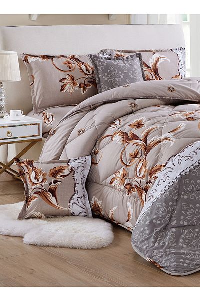 Generic Comforter Set 4 Piece Single Size Elegant Bedspread Lightweight Comforter Suitable for All Seasons